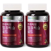 뉴트리디데이 프리미엄 밀크씨슬 골드 500mg, 90정, 2개