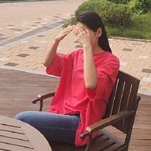레몬소울 여성용 데일리 쭈리 반팔 티셔츠