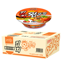 김치 왕뚜껑 110g, 18개