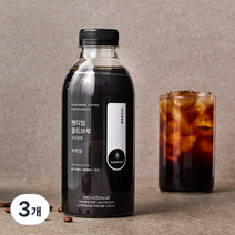 핸디엄 콜드브루 커피원액 브라질, 500ml, 3개