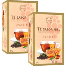 도밍고 꿀 홍차 20티백, 1.5g, 40개