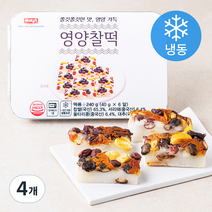 나무새 흰영양 찰떡 6알 (냉동), 4개, 240g
