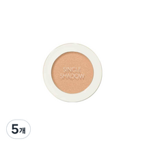 더샘 샘물 싱글 섀도우 쉬머, BE06 고독한 베이지, 5개