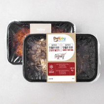 딜리조이 맛좋은 매콤한 제육 볶음 700g + 딜리조이 맛좋은 간장맛 불고기 700g (냉장), 1개