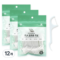 MS PLA 일회용치실, 80개입, 12개