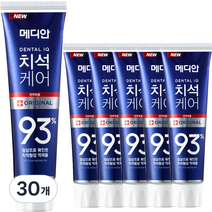 메디안 치석 케어 오리지널 치약, 120g, 30개