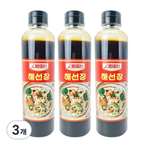 해선장 소스, 620g, 3개