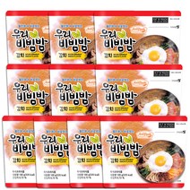이지밥 우리비빔밥 김치, 100g, 10개