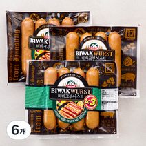 캠프렌즈 비바크부어스트 소시지, 260g, 6개
