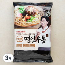 삼립 하이면 47년 전통 명인우동 2인분, 3개, 430g