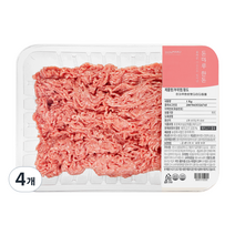 돈마루한돈 뒷다리 다짐육 (냉장), 1kg, 4개