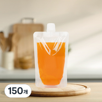 더백퍼센트 투명 스파우트 파우치 200ml, 15mm, 50개입, 3세트