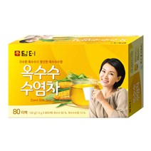 담터 옥수수수염차 티백, 1.5g, 80개입, 1개
