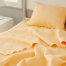 롤베이비 마카롱 쿨패드, 망고, 베개(항균베개솜)40x60