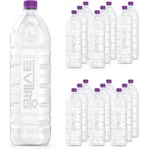 몽베스트 위드어스 무라벨 생수, 18개, 2L