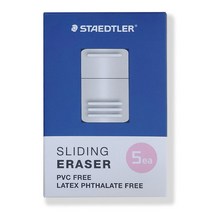 스테들러 슬라이딩 지우개 블루화이트 + 파스텔 4종 세트, 혼합색상, 1세트