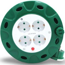 포엘지 코드릴 전선릴선 4구 LGA-MT450R, 5m, 1개