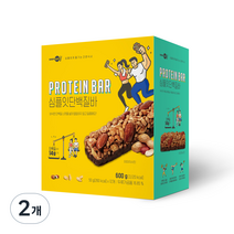 심플잇 단백질바 12p, 600g, 2개