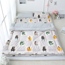 보떼하우스 유아 포근한 겨울 차렵이불, 숲속친구