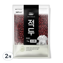 더담은 국산 적두 팥, 1kg, 2개