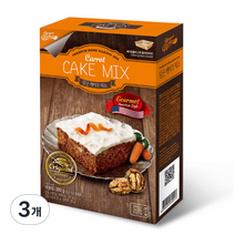브레드가든 당근케이크믹스, 380g, 3개