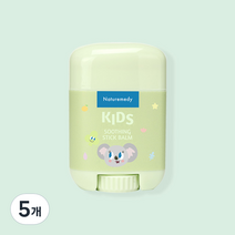 네츄레메디 수딩 스틱밤 보습제, 16g, 5개