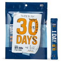30데이즈 짜먹는 고양이 간식 12g, 참치, 30개