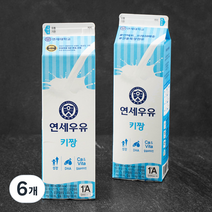 연세우유 키짱, 900ml, 6개