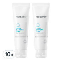 리얼베리어 크림 클렌징 폼, 120ml, 10개