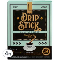 루카스나인 리저브 드립 스틱 커피 시그니처 블렌드, 3g, 13개입, 4개