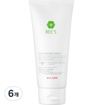 에이씨케어 비즈 아크네 포밍 클렌저, 130ml, 6개
