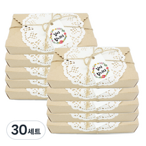 룰루데이 자연유래비누 랜덤발송 2p + 선물상자 세트, 30세트