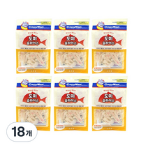 캐티맨 고양이 슬라이스 간식 도미 30g, 18개, 도미맛