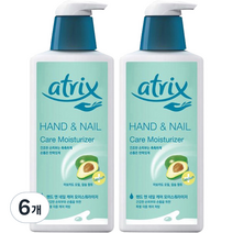 아트릭스 핸드 앤 네일 케어 모이스춰 라이저, 400ml, 6개