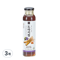 허니비푸드 꿀을그린사람들 도라지청, 400g, 3개, 3개