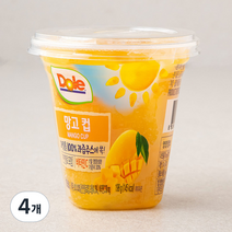 돌 후룻컵 망고컵, 198g, 4개