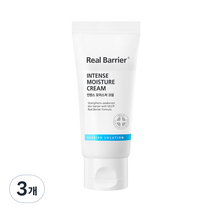 리얼베리어 인텐스 모이스처 크림 튜브, 50ml, 3개