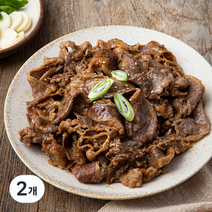 산수골목장 양념 우삼겹바로구이 (냉장), 800g, 2개