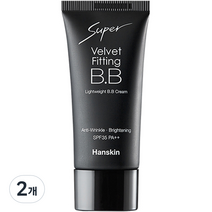 한스킨 수퍼 벨벳 피팅 비비크림 SPF35 PA++ 30ml, 내추럴베이지, 2개