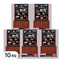 극상소재 맛집 반려동물 간식 져키 100g, 소고기맛, 10개입