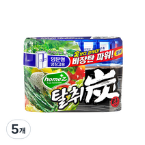 홈즈 탈취탄 양문형 냉장고용 본품, 240g, 5개