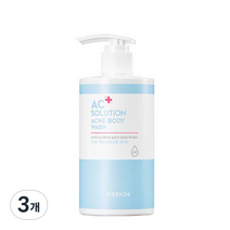 지나인스킨 AC 솔루션 아크네 바디 워시, 300g, 3개