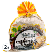 오양식품 검은콩 흑미 미숫가루, 1kg, 2개
