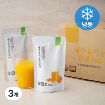 아임제주 유기가공식품 인증 제주 유기농 감귤100 주스 10개입 (냉동), 1200ml, 3개