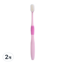 팡팡카트 부드러운모 칫솔 핑크, 1개입, 2개