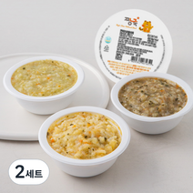 짱죽 냉장 이유식 중기 죽2(9~10개월부터) B세트, 연어브로콜리죽 + 꼬꼬전복죽 + 한우소고기야채죽 + 한우단호박테프죽, 800g, 2세트
