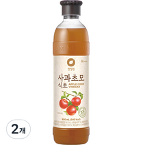 청정원 사과초모 식초, 900ml, 2개