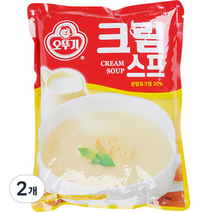 오뚜기 크림스프 1kg, 2개
