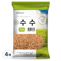 건강한밥상 국산 찰수수, 700g, 4개