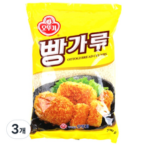 [오뚜기] 빵가루, 500g, 3개